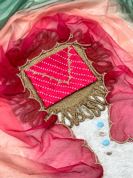 Shaded Soft Organza Saree