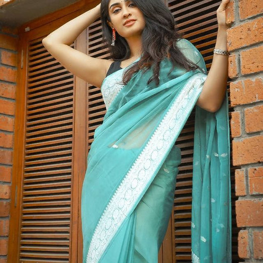 BOLLYWOOD HIT LINEN SOFT SAREE