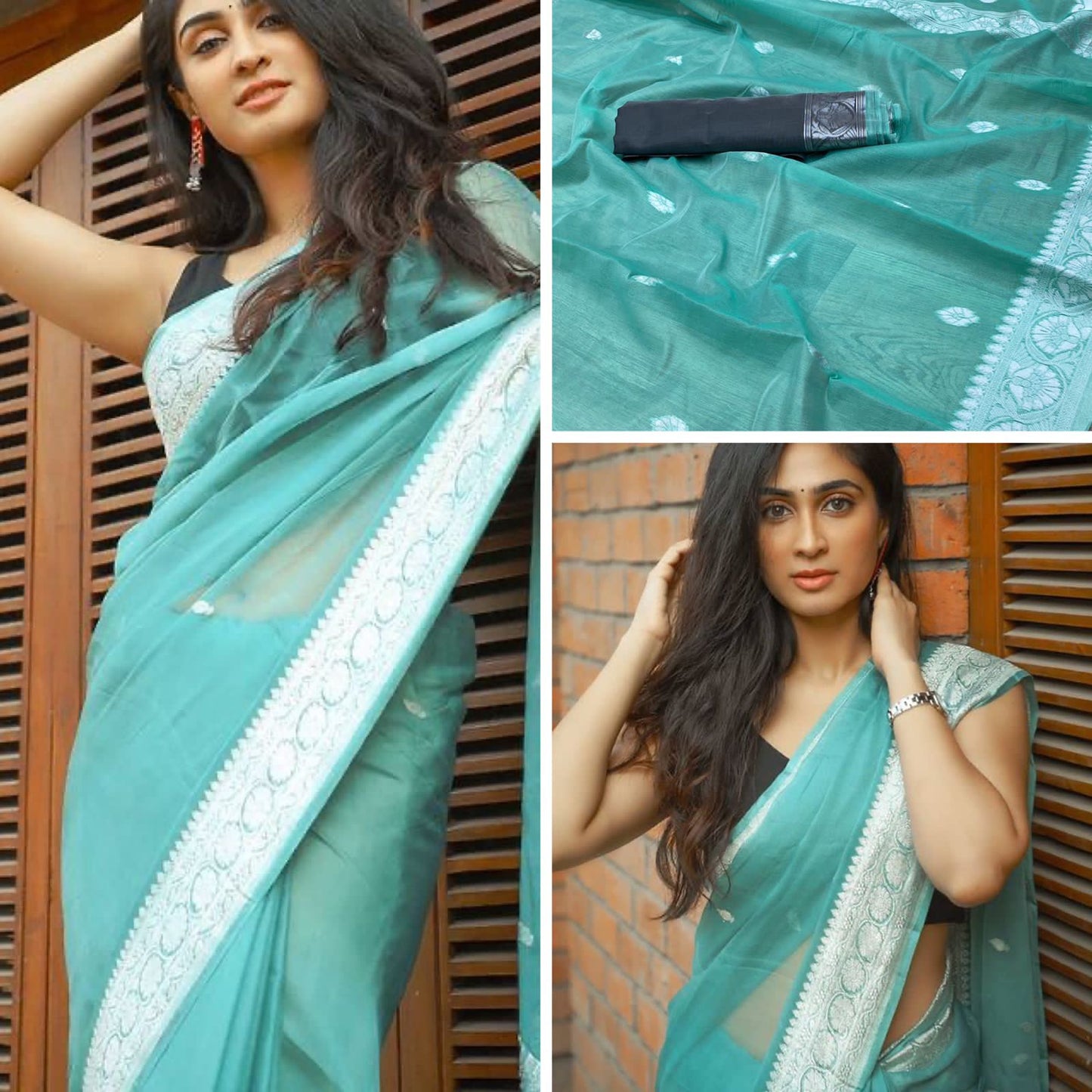 BOLLYWOOD HIT LINEN SOFT SAREE