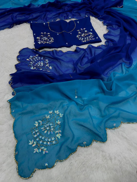 Luxury Khatli Handwork: Traditional Craft with Modern Appeal