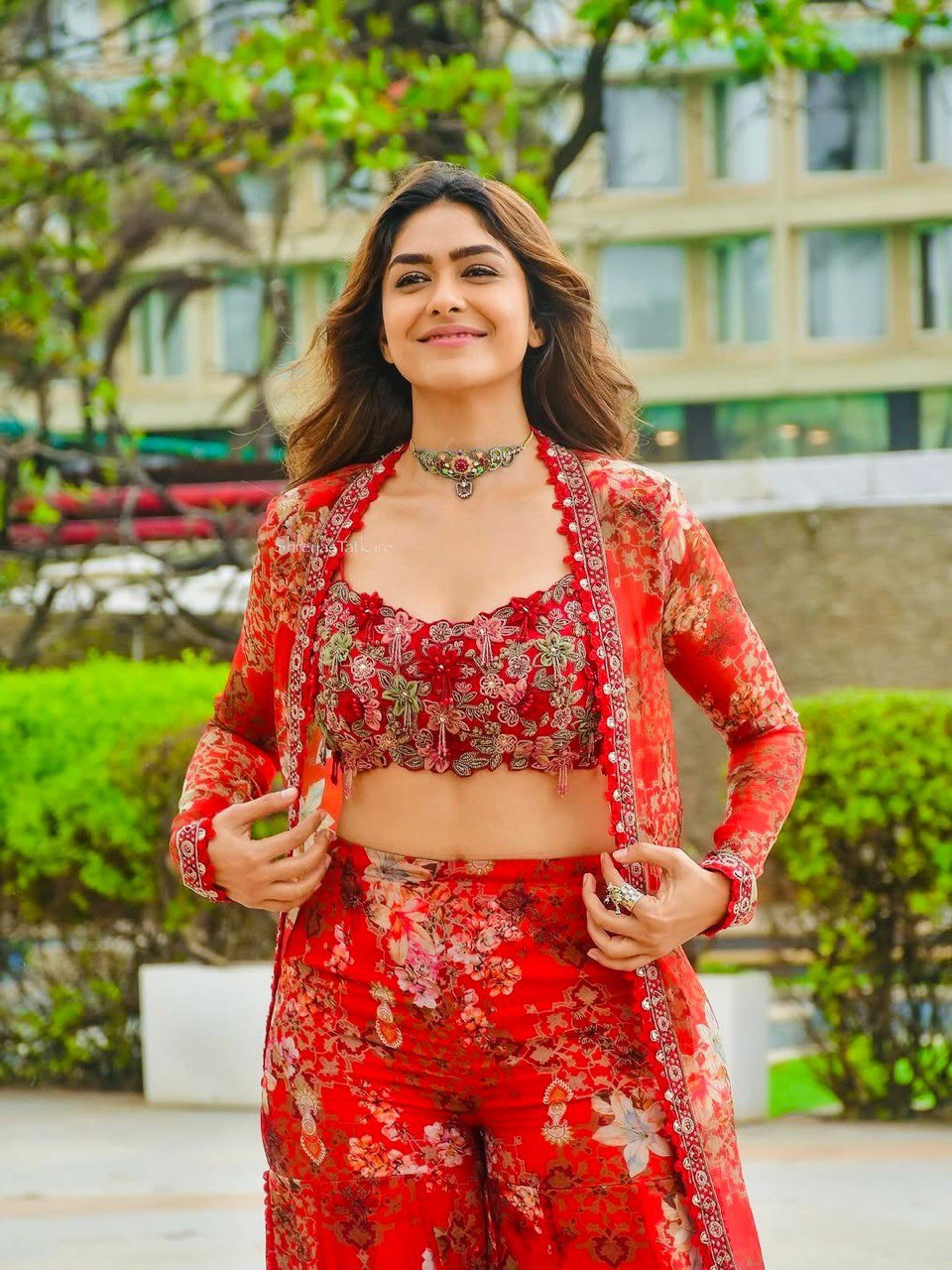 Liecryart Elegant Tibby Silk Designer Sharara Set – Thread & Sequence Work with Digital Print, Festive & Wedding Wear