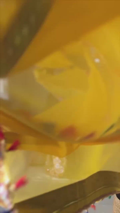 Premium Faux Georgette Lehenga Set – Chain-Stitch & Original Mirror Work | Semi-Stitched | With Dupatta