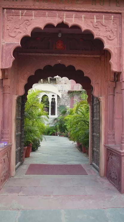 Faux Georgette Designer Gown Set with Front & Back Thread-Sequin Work | 3-Piece Set | 4 Colors